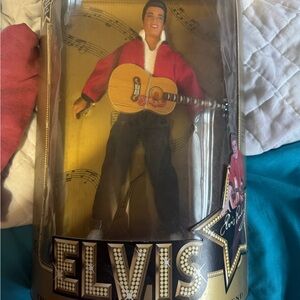 Elvis Presley Collectible Doll with Guitar